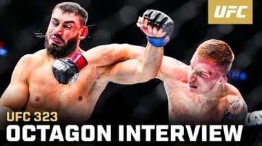 Най-великата минута в историята на UFC? | Интервю на Иво Бараневски в октагона | UFC 323