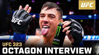 Интервю на Мануел Торес в октагона | UFC 323