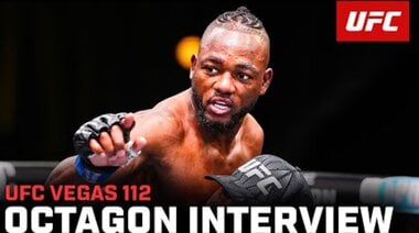 Интервю с Манел Капе в октагона | UFC Vegas 112