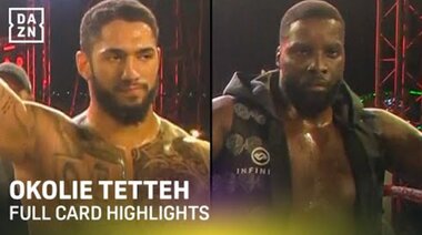 Лорънс Околие срещу Ебензер Теттех Пълна карта Акценти | Нокаути и екшън в Нигерия