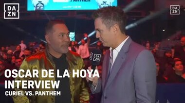 Интервю с Оскар Де Ла Хоя | Куриел срещу Пантен