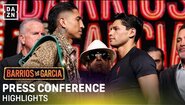 Марио Бариос срещу Райън Гарсия | Акценти от пресконференцията