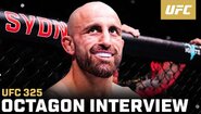 Интервю с Александър Волканovski в октагона | UFC 325