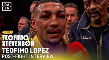 „Здрасти, татко, обичам те!“ Теофимо Лопес РЕАГИРА на поражението на Шакур Стивънсън и намеква за промяна в теглото си