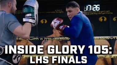 Вътре в GLORY 105: Дни на тренировки
