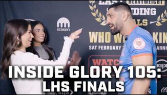 Вътре в GLORY 105: Fight Night Incoming