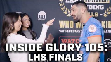 Вътре в GLORY 105: Fight Night Incoming