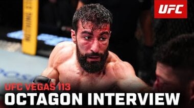 Интервю с Фарид Башарат в Октагона | UFC Vegas 113