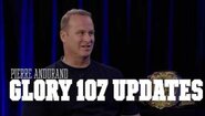 Новини за събитията от председателя на GLORY, Пиер Андуран