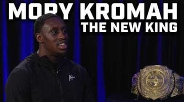 „Шампионът трябва да участва във ВСЕКИ ТУРНИР!“ Мори Крома обещава да бъде активен като шампион в тежка категория.