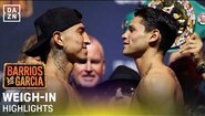 Акценти от претеглянето | Марио Бариос срещу Райън Гарсия