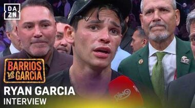 Райън Гарсия ПРЕДИЗВИКВА Шакур Стивънсън! | Интервю след мача