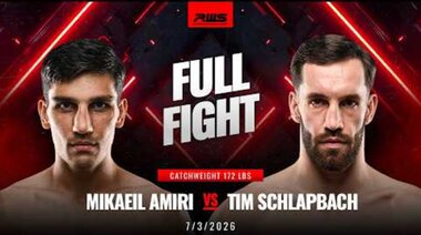 Цялата битка | Mikaeil Amiri срещу Tim Schlapbach | RWS