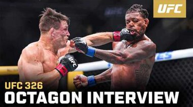 Интервю с Дрю Добър в Октагона | UFC 326
