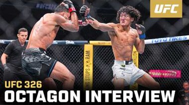 Интервю с Раул Росас-младши в октагона | UFC 326