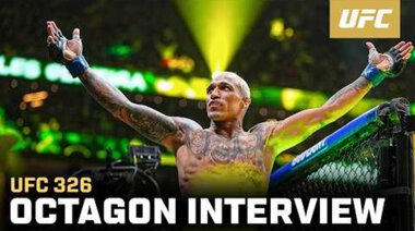 Интервю с Чарлз Оливейра в октагона | UFC 326