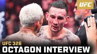 Интервю с Макс Холоуей в октагона | UFC 326