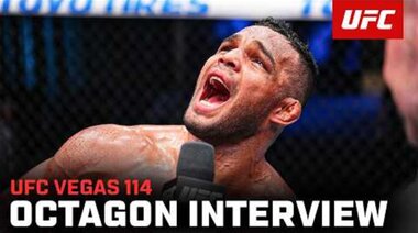 Интервю с Маноел Соуза в октагона | UFC Vegas 114