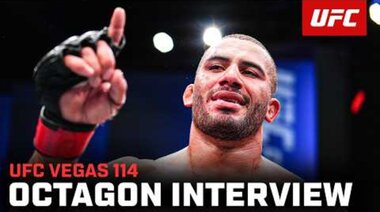 Интервю с Витор Петрино в октагона | UFC Vegas 114