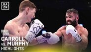Джоно Карол срещу Колм Мърфи | Най-интересните моменти от мача