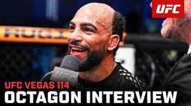 Интервю с Чарлз Джонсън в октагона | UFC Vegas 114