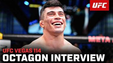 Интервю с Кевин Валехос в октагона | UFC Vegas 114