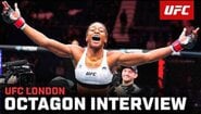 Интервю с Шанел Дайър в октагона | UFC Лондон
