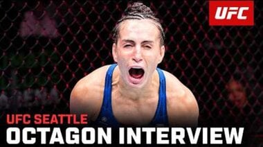 Интервю с Кейси О'Нийл в октагона | UFC Сиатъл