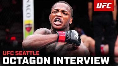 Интервю с Теранс Маккини в октагона | UFC Сиатъл