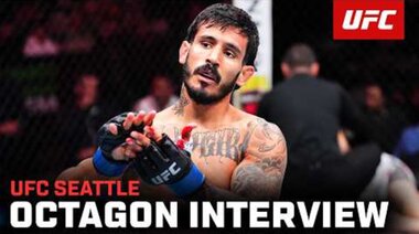 Интервю с Лериан Дъглас в октагона | UFC Сиатъл