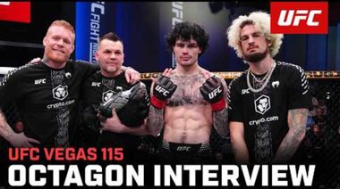 Интервю с Томи Макмилън в октагона | UFC Vegas 115