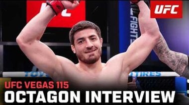 Интервю с Абдул-Рахман Яхяев в октагона | UFC Vegas 115