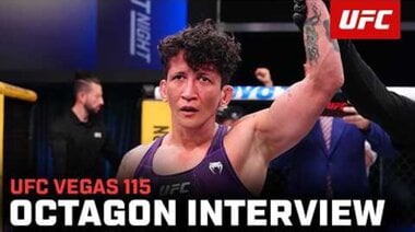 Интервю с Вирна Жандироба в октагона | UFC Vegas 115