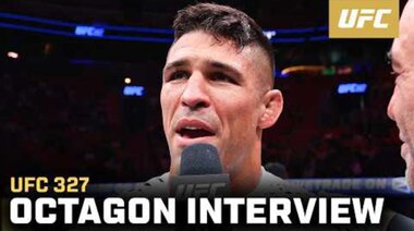 Интервю с Висенте Луке в октагона | UFC 327