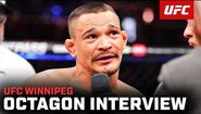 Интервю с Марсио Барбоса в октагона | UFC Уинипег