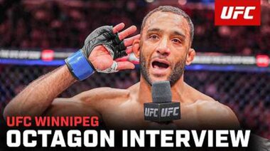 Интервю с Джей Хърбърт в октагона | UFC Уинипег
