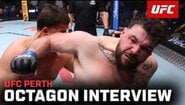 Интервю с Луи Съдърланд в октагона | UFC Пърт