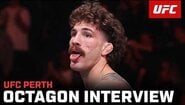 Интервю с Куилън Салкилд в октагона | UFC Пърт