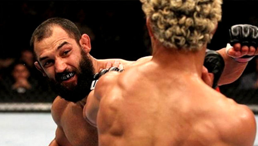 Matt Brown срещу Johny Hendricks в UFC 185