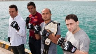 Пресконференция на UFC 112 в Abu Dhabi
