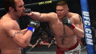 Brock Lesnar на обложката на UFC Undisputed 2010