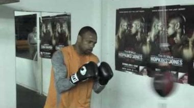 Roy Jones Jr Media Day Workout 3/22/2010