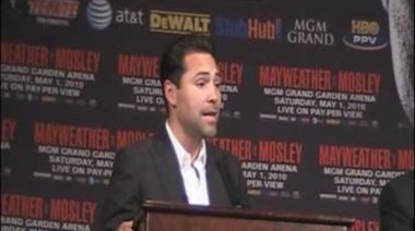 De La Hoya харесва Mayweather