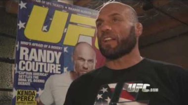 Randy Couture на корицата на UFC