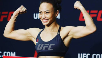 Michelle Waterson се подложи на нестандартен масаж