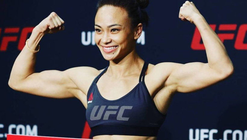 Michelle Waterson се подложи на нестандартен масаж