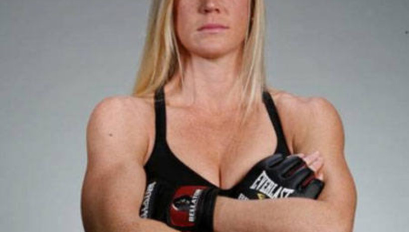 Holly Holm тренира здраво