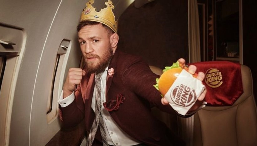 Conor McGregor участва в новата реклама на Burger King