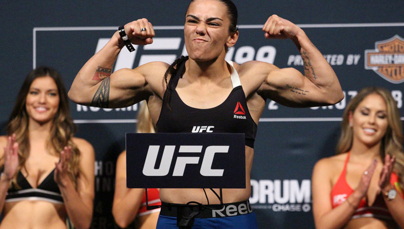 Jessica Andrade ядосана на Amanda Nunes