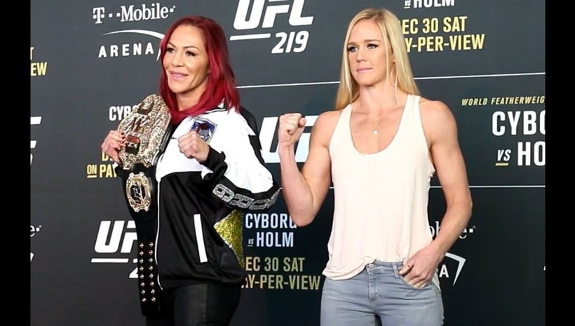 Cris Cyborg отряза мераците на Holly Holm